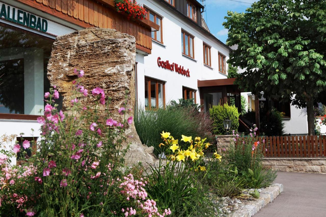 Landhotel Waldeck Fremdingen エクステリア 写真